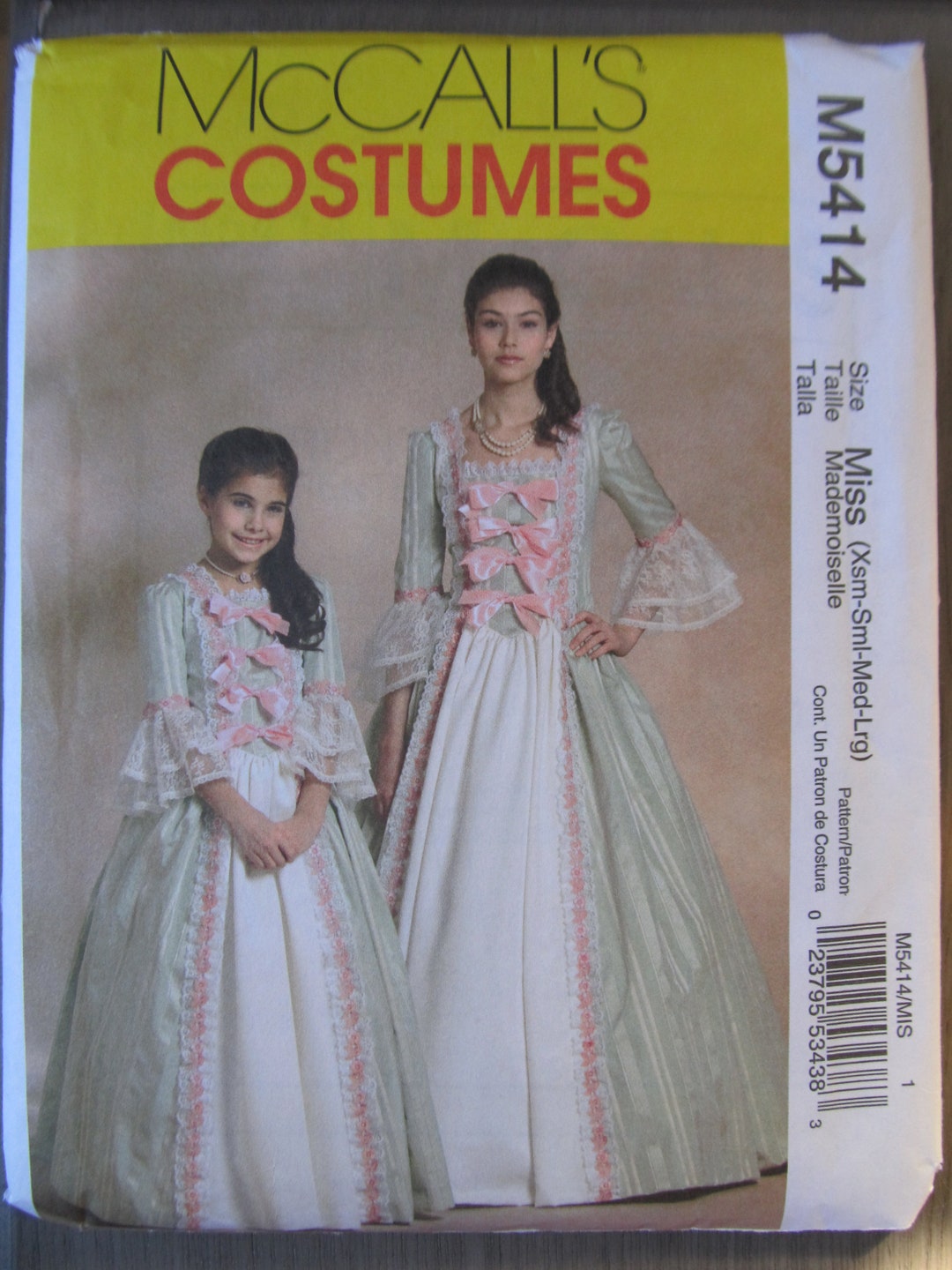 Mccall's Woman's Costume Pattern - Etsy