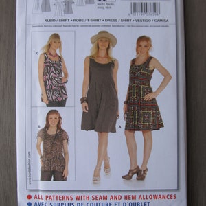 Burda Dress & Top Pattern