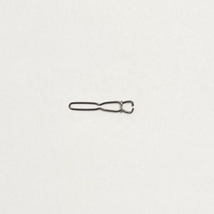 K - 1.25&quot; Pin Barrette Back - Unplated - 100 Pack