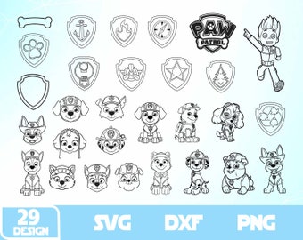 Paw Patrol Svg Etsy
