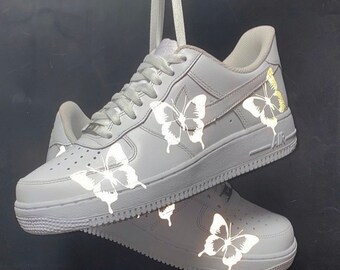 3m reflective butterfly stickers for shoes