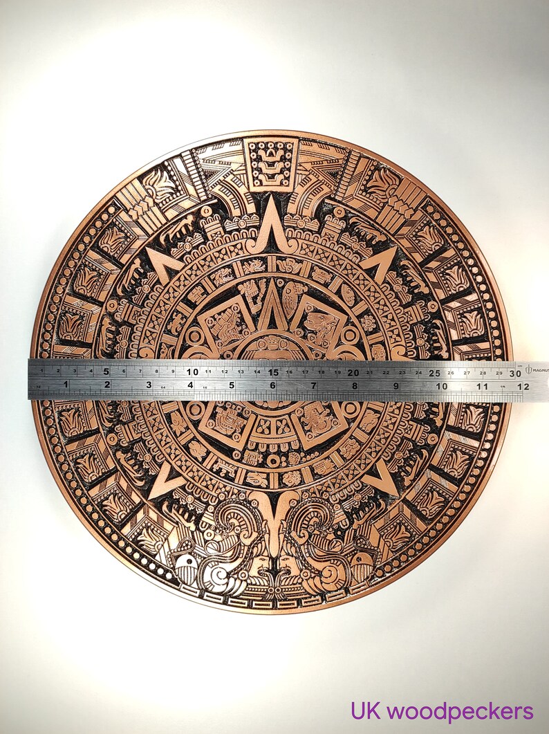 Aztec Calendar, Mayan Calendar, Wall Décor Etsy