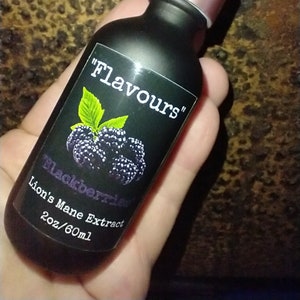 Blackberries &quot;Flavours&quot; Lion&#39;s Mane Mushroom Extract