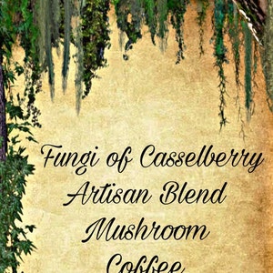 Functional Mushroom Coffee Lions Mane Reishi Chaga Turkey Tail Chestnut