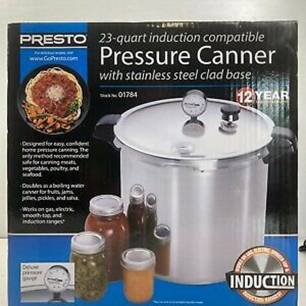 Presto 23qt Druck-Eindoser / Herd Induktion kompatibel 01784