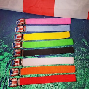 Adjustable Buckle Puerto Rico Flag Waist Belt