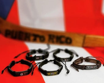 Puerto Rico Flag Bracelets