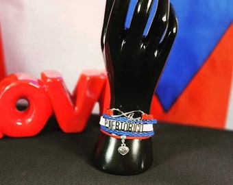 Puerto Rico Flag Bracelet
