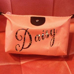 Personalized Waterproof Mini Cosmetics makeup bag
