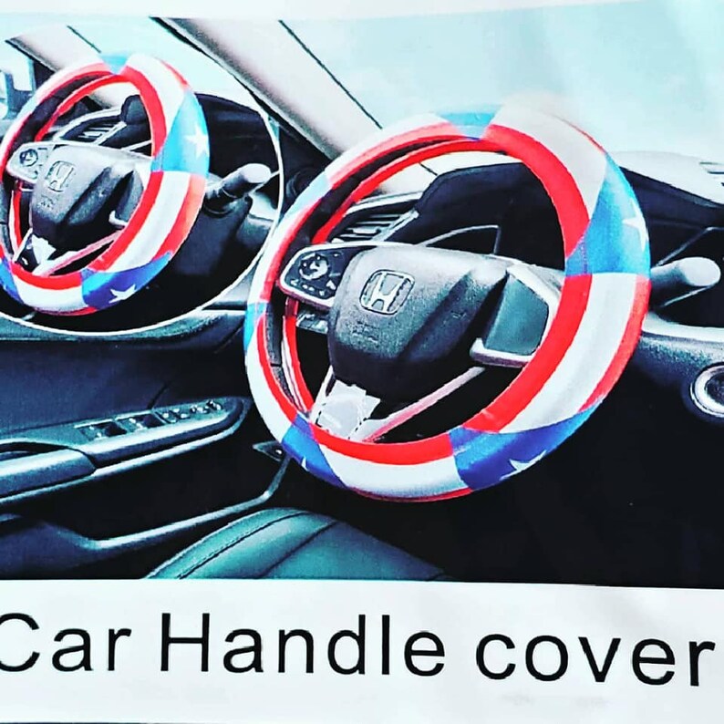 Puerto Rico Flag steering Wheel Cover Etsy