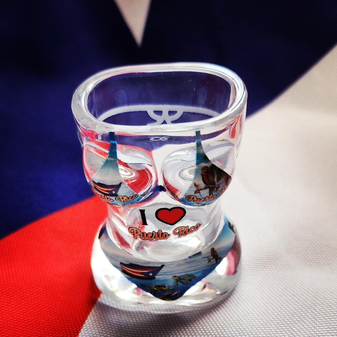 Puerto Rico Rocks Glasses Puerto Rico Shot Glasses - Etsy