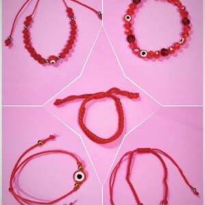 Protection Adjustable,Stretchable, Beaded, Bracelet,Evil Eye