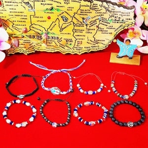 Puerto Rico Flag Bracelets!
