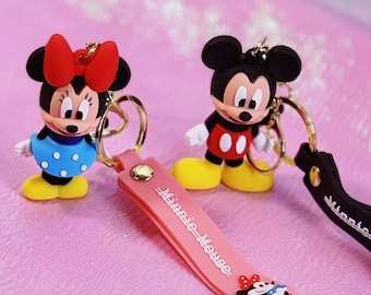 MICKEY & MINNIE KEYCHAIN