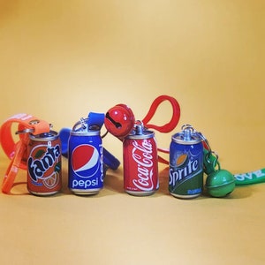 Miniature Can Soda_Soft Drink Keychains