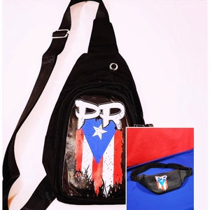 PR-Tasche mit Puerto-Rico-Flagge