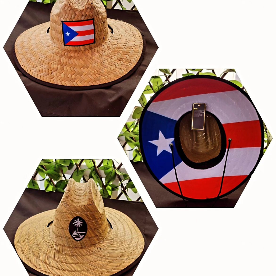 Straw Puerto Rico Hat