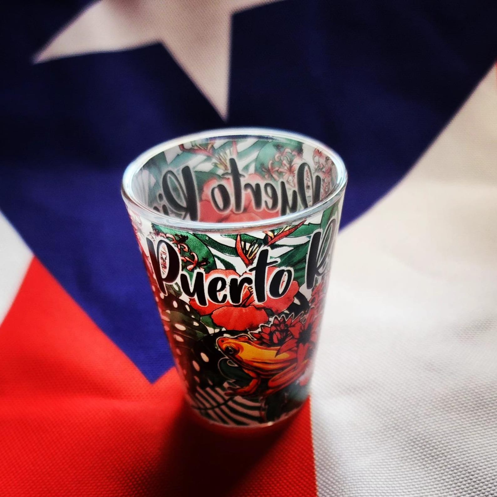 Puerto Rico Rocks Glasses Puerto Rico Shot Glasses - Etsy