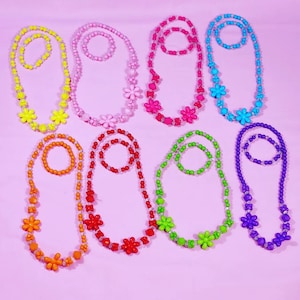 Adorable Kids Colorful Beaded matching Necklace & Bracelet