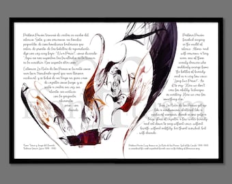 Stampa digitale/Poster per il download istantaneo: 'Teoria e gioco della Duende' di Federico García Lorca