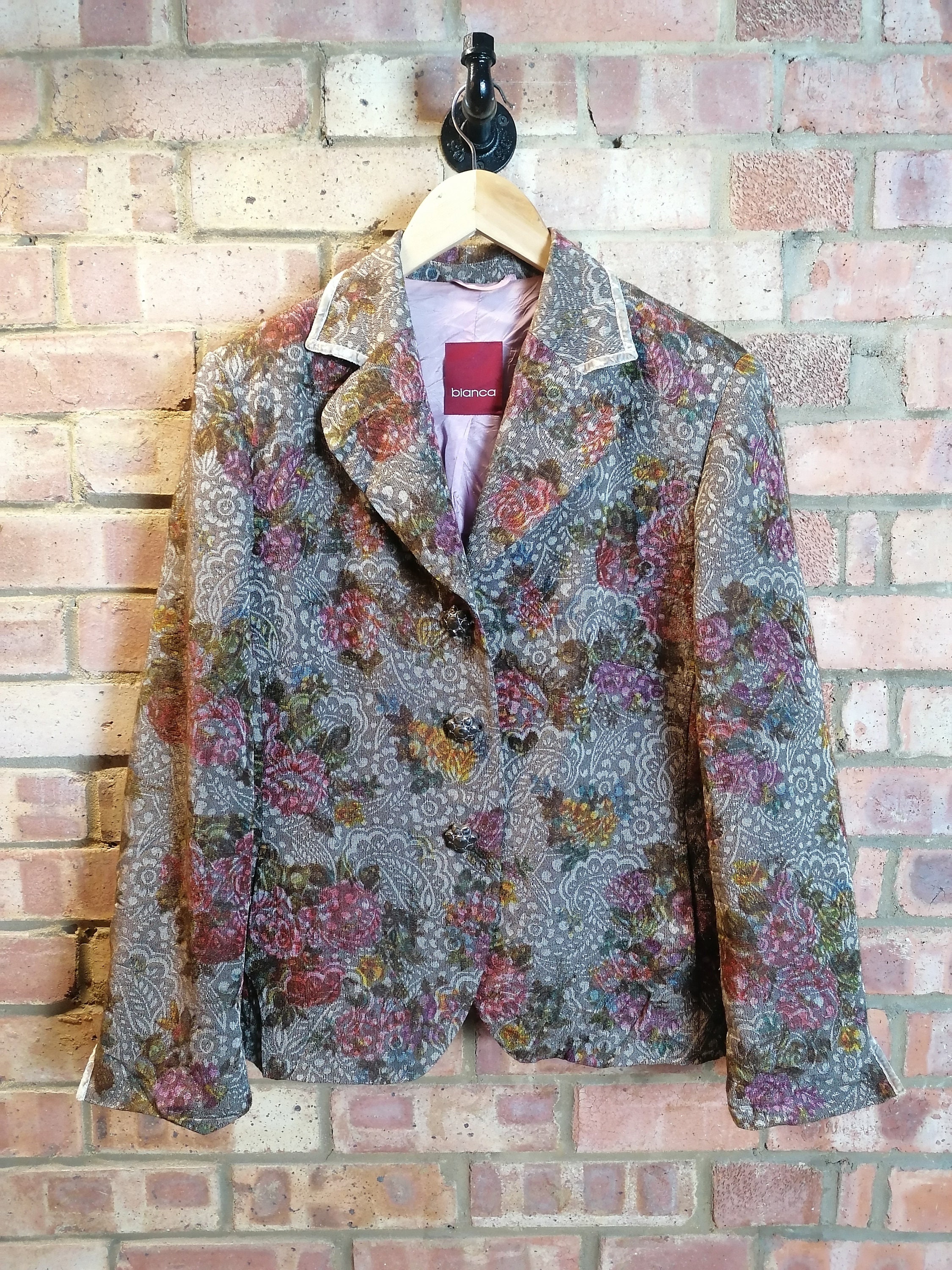 Best Prices on Etsy. Vintage Floral Jacket Preloved Jacket - Etsy