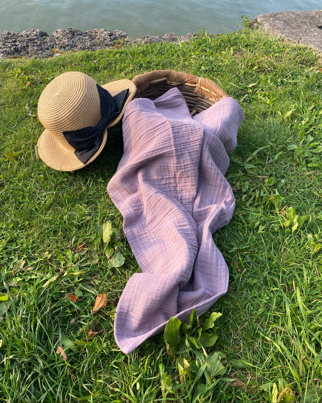 Muslin Throw Blanket Custom Blanket Throwmuslin Cover Etsy