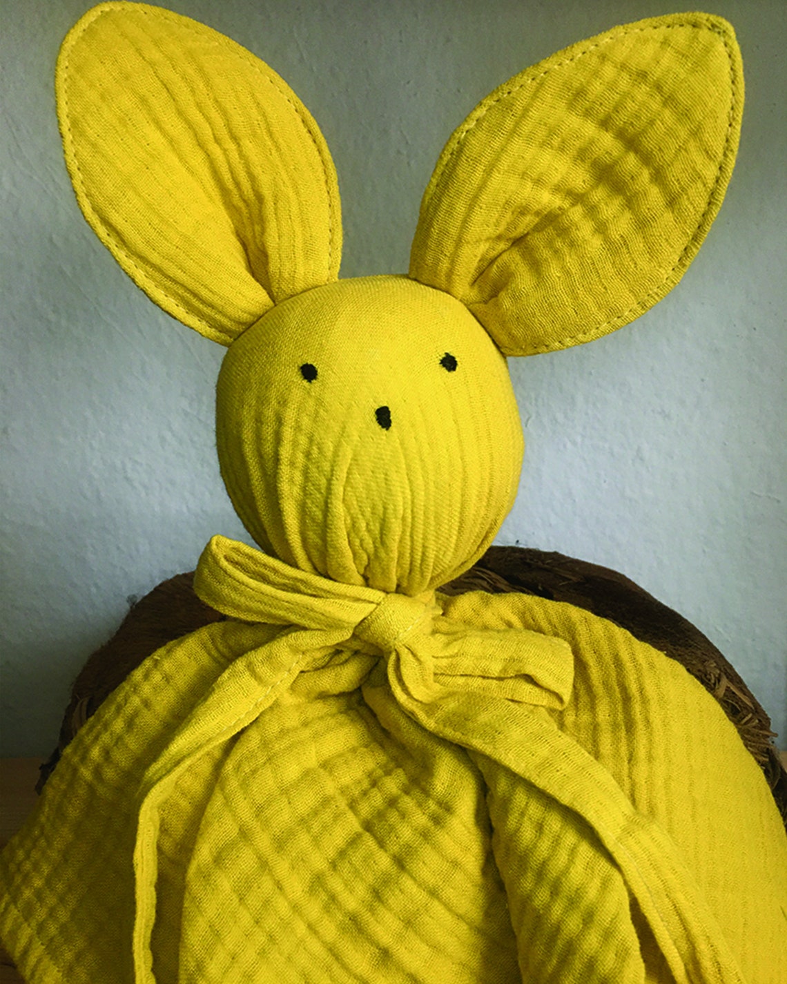 Baby Comfort Blanket Large Bunny Comforter COLOURS Floppy Ears Bunny