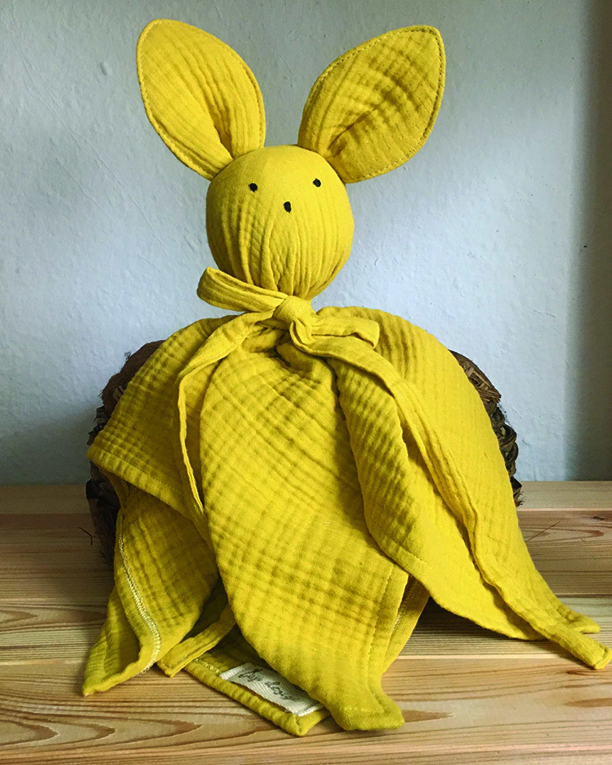 Baby Comfort Blanket Large Bunny Comforter COLOURS Floppy Ears Bunny