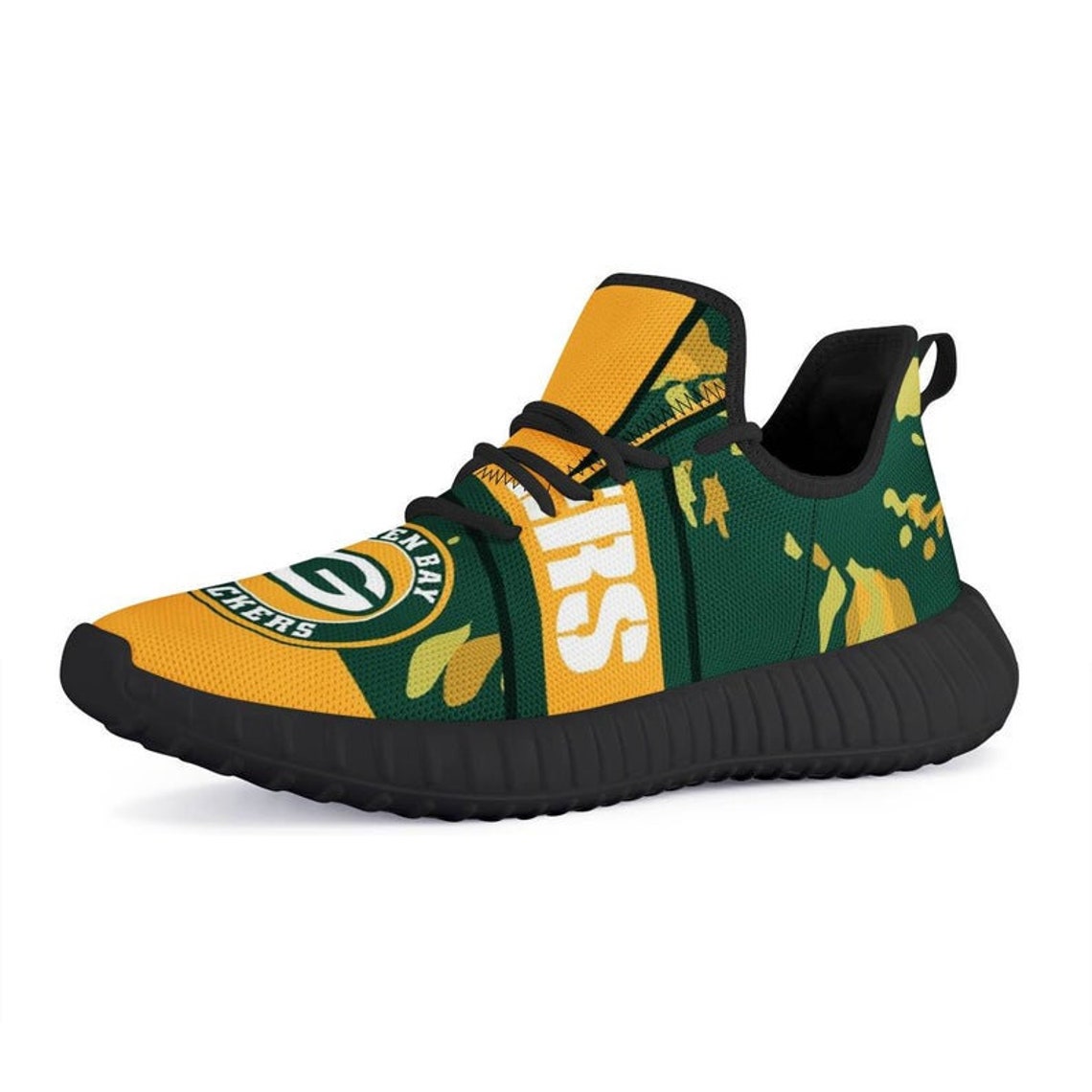 Green Bay Packers NFL Custom Yeezy Fan Shoes Rugby Team | Etsy