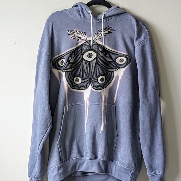 Eyeball Moth Hoodie