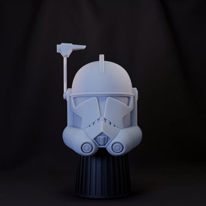 ARC Phase 2 Clone Trooper Animated Helmet (1:12 Scale) Black Series