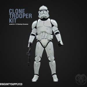 Clone Trooper Armor Kit DAMTOYS DRAWMAN (1:12 Scale)