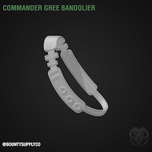 Commander Gree Phase 1 Bandolier (1:12 Scale) Black Series