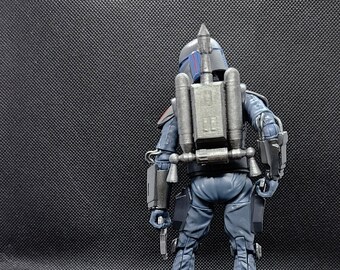 Pre Vizsla Jetpack (Escala 1:12) Serie Negra