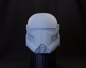 Imperial Armored Commando Helmet (1:12 Scale) Black Series