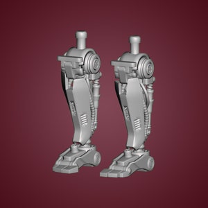 Kit gambe meccaniche Darth Maul Solo (scala 1:12) serie nera