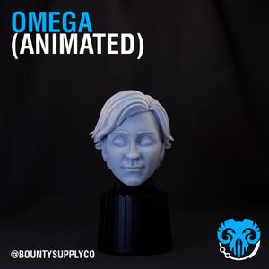 Omega - Animated Head Bad Batch (1:12 Scale) Black Series