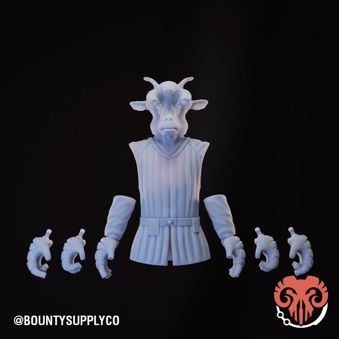 Ree-yees Head & Hands Kit - Gran Species - 1/12, 1/6, 1/18 Scale ...