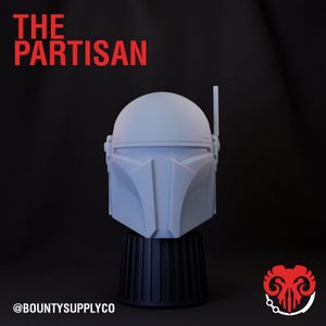 The Partisan Mandalorian Helm (Maßstab 1:12) Black Series