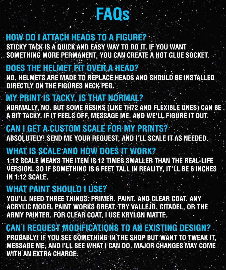 Voolvif Monn Figure Kit 112 Scale Black Series Etsy Canada