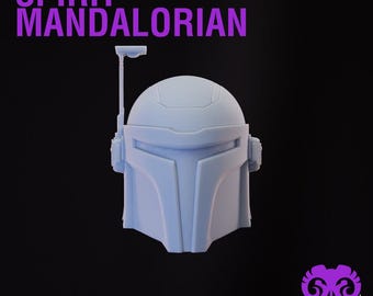 Spirit Mandalorian Helmet (1:12 Scale) Black Series