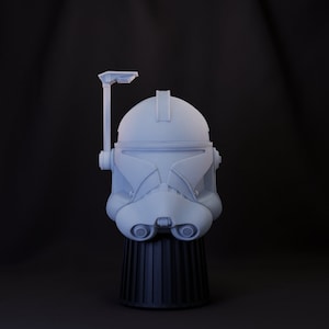Captain Rex Phase 2 Realistic Head (1:12 Scale) Black Series