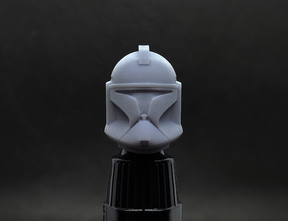 Casco realista de soldado clon de la Fase (escala 1:12) de Black