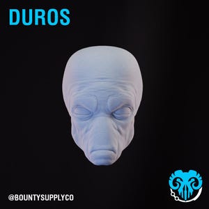 Duros Head  (1:12 Scale) Black Series