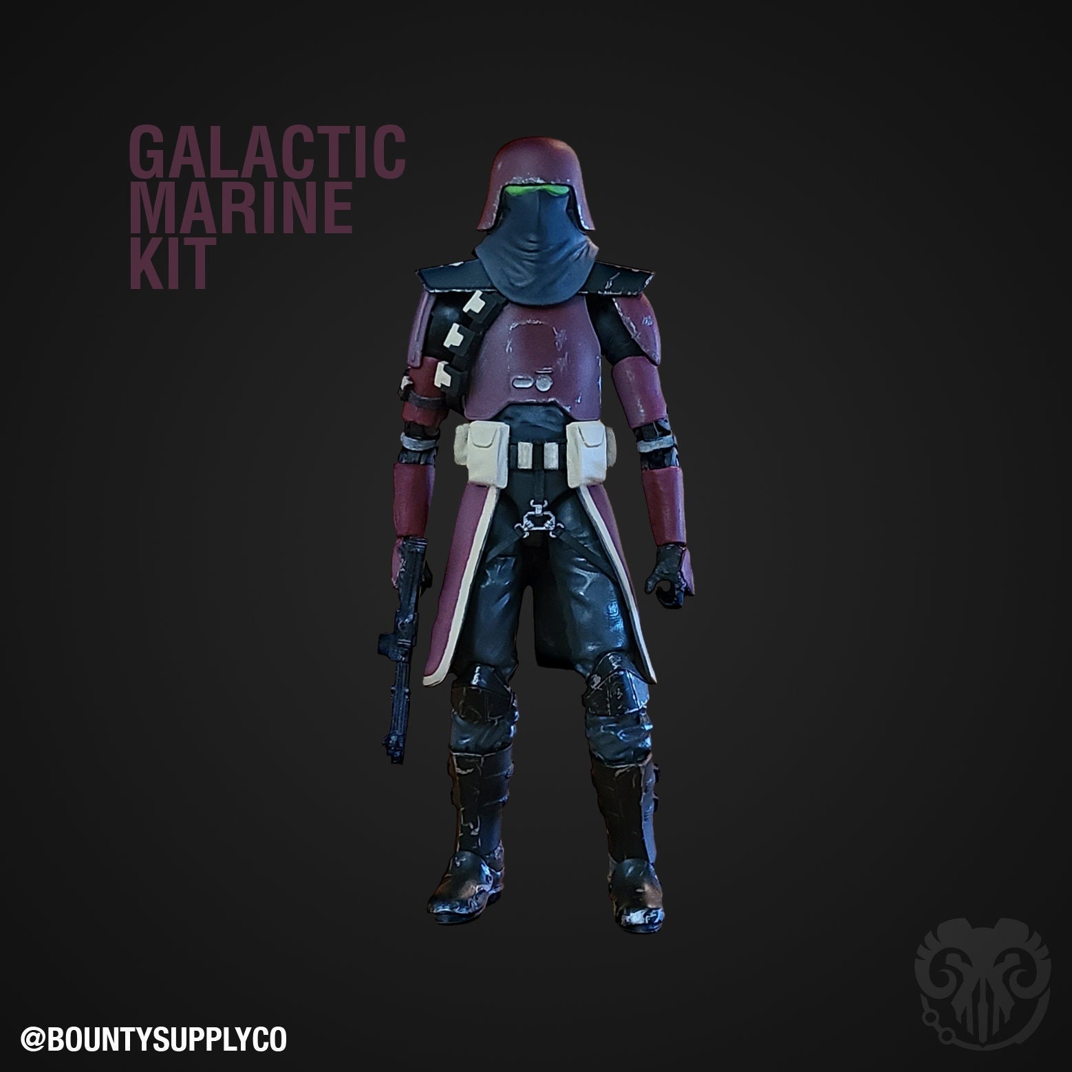 Galactic Marine Kit 1 12 Scale Black Series Etsy