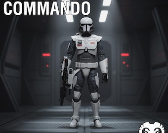 Imperial Super Commando Kit (1:12 Scale) Black Series