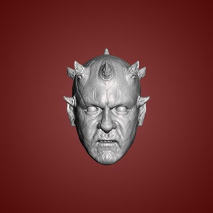 Maul Solo Head (1:12 Scale) Black Series
