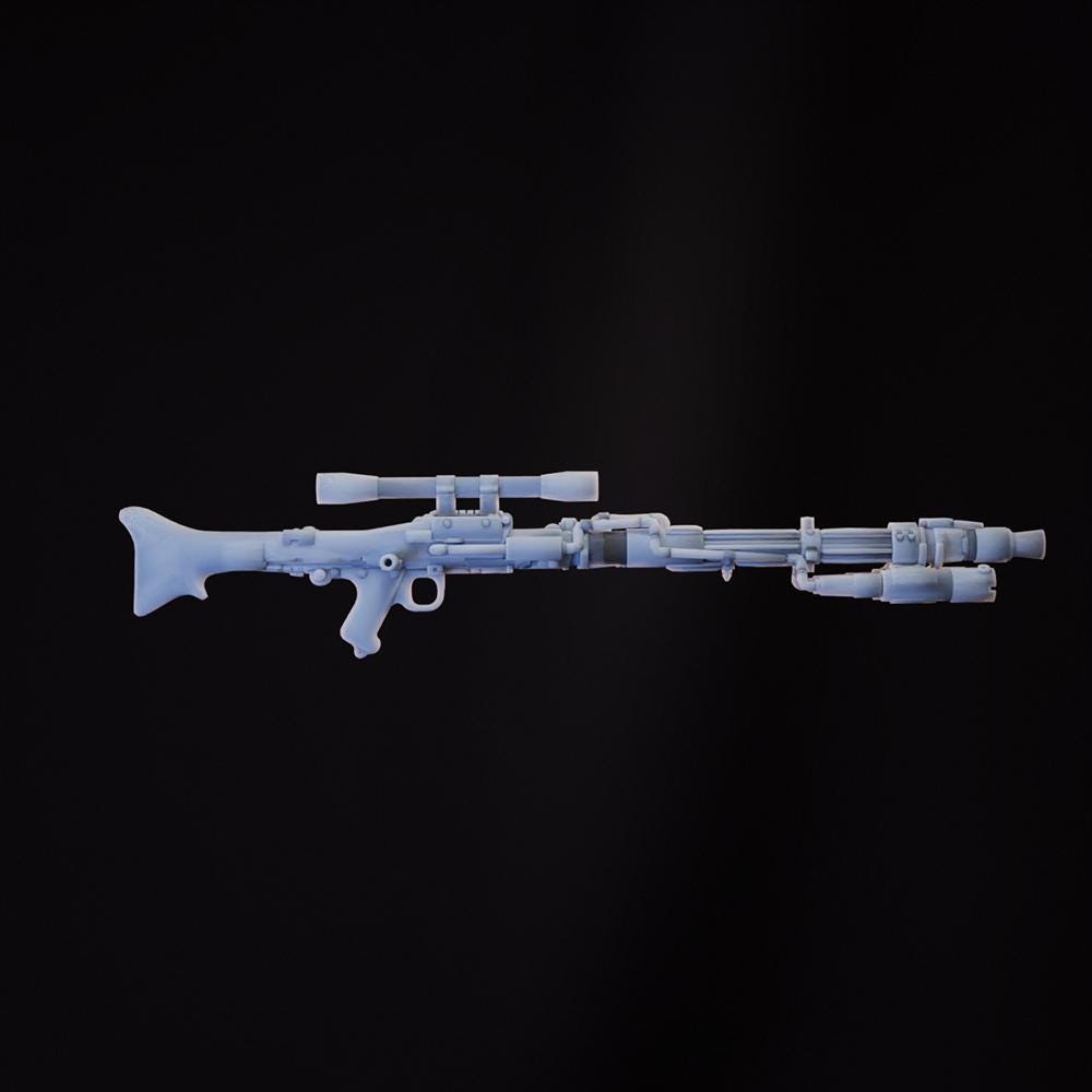 DLT 19D ヘビー ブラスター ライフル スター ウォーズ star wars デス トルーパー ストーム トルーパー ローグ ワン コスプレ DLT-19 Heavy Blaster Rifle・ STL File for ・Cults