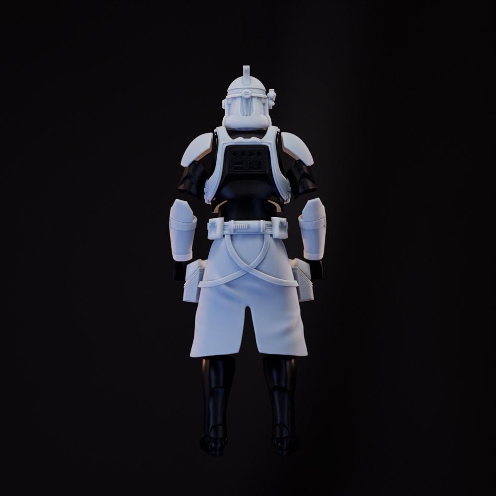 Shadow ARC Commander Concept (1:12 Scale) Black Series - Etsy