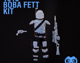 Kit Mandaloriano Boba Fett 1313 (scala 1:12) Serie Nera